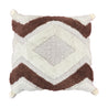 Ariza Tuft Chevron Diamond Accent Pillow (7593979052232)