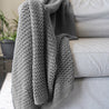 Classic Knit 100% Cotton Throw (7123659194568)